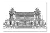 Altar Of The Fatherland 24x36 Wall Art Frame And Fabric Panel