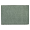 Chambray Ribbed Placemat Mint Green - Set of 12