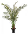 Artificial 59\" Areca Palm Indoor & Outdoor In Black Pot