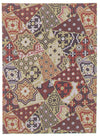 Bellezza Red / Green 2'2\" x 3'0\" Area Rug