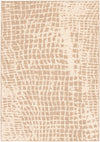 Sadie Safari Taupe-Champagne Area Rug - 3'11\" x 5'7\"