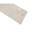 Silver Snowflake Foil Printing Table Runner
