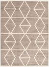 Anandi Grey-Ivory Area Rug - 3'11\" x 5'7\"