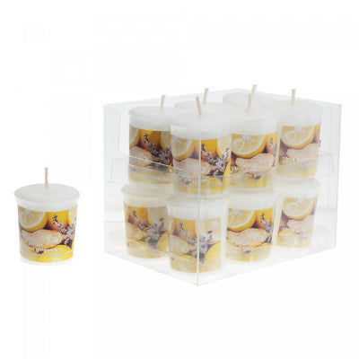 Mushroom Votive Citrus Ginger Candle - Set of 12|Bougie Mushroom Votive arôme d’agrumes et gingembre - ensemble de 12
