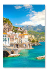 Morning View Of Amalfi 24x36 Wall Art Frame And Fabric Panel