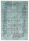 Awena Aqua 5'3\" x 7'7\" Area Rug
