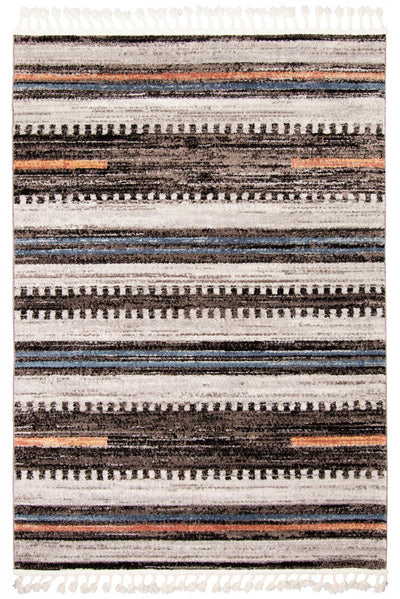 Vera Linear Multi-Colour Area Rug - 5'2" x 7'5"