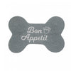 Braided Cotton Bone Shape Pet Mat Bon Appetit Floormat