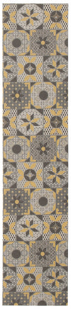 Bellezza Grey 2'2\" x 22'0\" Area Rug