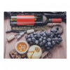 Printed Glass Cutting Board Wine Date - Set of 2