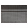 Vinyl Placemat Honeycomb Chocolate - Set of 12