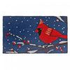 Coir Door Mat Midnight Cardinal Floormat
