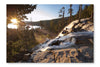 Lake Tahoe 4 24x36 Wall Art Frame And Fabric Panel