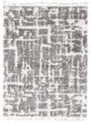 Helma Urban Cream, Dark Grey Shag 3'11\" X 5'11\" Area Rug