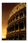 Colosseum Sunrise 24x36 Wall Art Frame And Fabric Panel