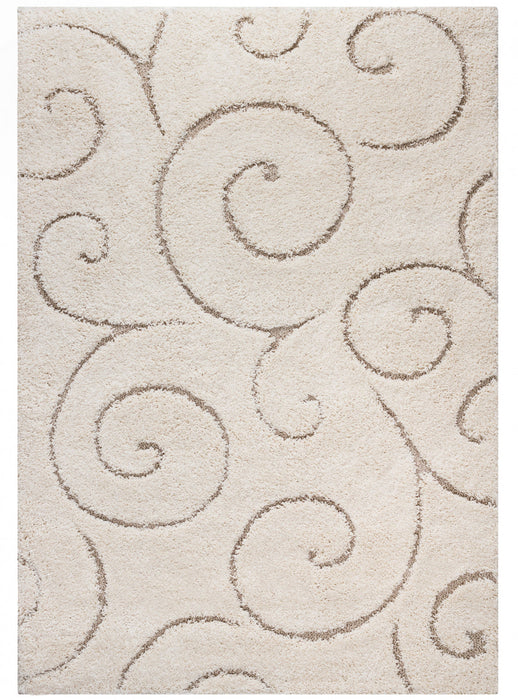 Oakville Cream Flora 3x5 Area Rug