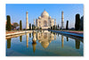 Taj Mahal In India 24x36 Wall Art Frame And Fabric Panel