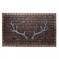 Rubber Antlers Floormat