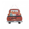 MDF Wall Hanger Truck with Pumpkins - Welcome Fall Wall Decor
