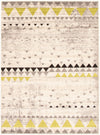 Raja Ivory-Green Area Rug - 5'3\" x 7'3\"