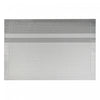 Vinyl Placemat Honeycomb Silver - Set of 12