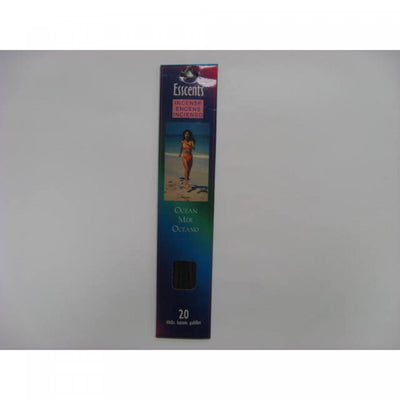 Esscents Stick Ocean - Set of 8 Incense Sticks|Bâtons d’encens à arôme d’océan d’Esscents - ensemble de 8 paquets de bâtons d’encens