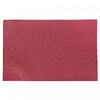 Vinyl Placemat Coin link Red - Set of 12