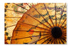 Sunshade With Thai Ornament 28x42 Wall Art Frame And Fabric Panel