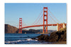 Golden Gate Bridge 24x36 Wall Art Frame And Fabric Panel