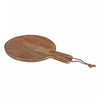 Mango Wood Round Paddle Board Dinnerware
