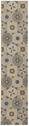Bellezza Grey 2'2\" x 12'0\" Area Rug