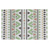 Vinyl Placemat Bohemian Green - Set of 12