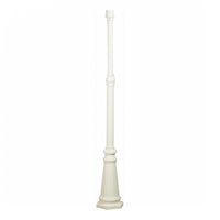 Classico 1-Light White Post