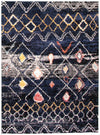 Makondo Classic Navy Blue Area Rug - 8'0\" x 10'0\"