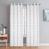 Coventry Blackout Thermal Grommet Pair of Ivory Curtain Panels - 54x95