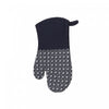 Silicon Print Oven Mitt Geo Navy Blue - Set of 4