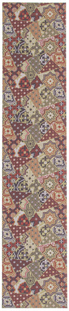 Bellezza Red / Green 2'2\" x 30'0\" Area Rug