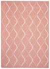 Neisha Abstract Coral Rug 5'3\" X 7'3\" Area Rug