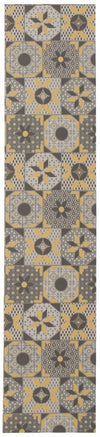 Bellezza Grey 2'2\" x 18'0\" Area Rug