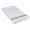 Luxury Stitch Bath Towel 27 x 50 White - Set of 2 Towels