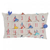 Advent Calendar Cushion With 24 Pockets - Set of 2 Cushions