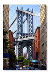 New York Skyline 24x36 Wall Art Frame And Fabric Panel