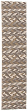 Bellezza Dark Brown 2'2\" x 28'0\" Area Rug