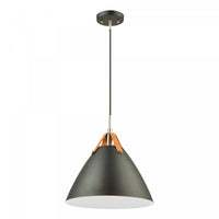Tote 1-Light Black Pendant I
