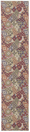 Bellezza Red / Green 2'2\" x 28'0\" Area Rug