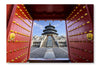 Temple Of Heaven 16x24 Wall Art Frame And Fabric Panel