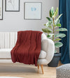 Moura 50\" x 60\" Throw - Red