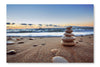 Stones Balance 16x24 Wall Art Frame And Fabric Panel