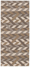 Bellezza Dark Brown 2'2\" x 5'0\" Area Rug