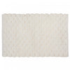 Handwoven Pompom Bathmat White 20 x 32 Bathmat